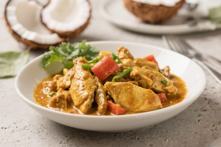 Easy Coconut Curry Chicken – A Creamy, Flavor-Packed Weeknight Dinner