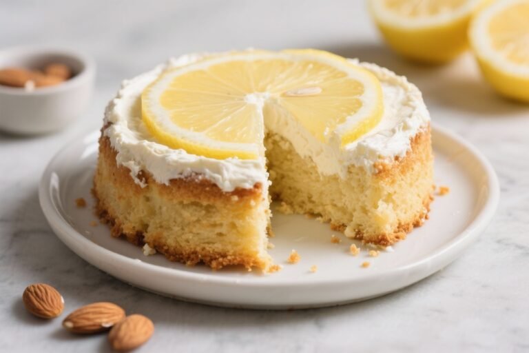 Keto Lemon Almond Ricotta Cake – Light, Moist, and Naturally Low-Carb