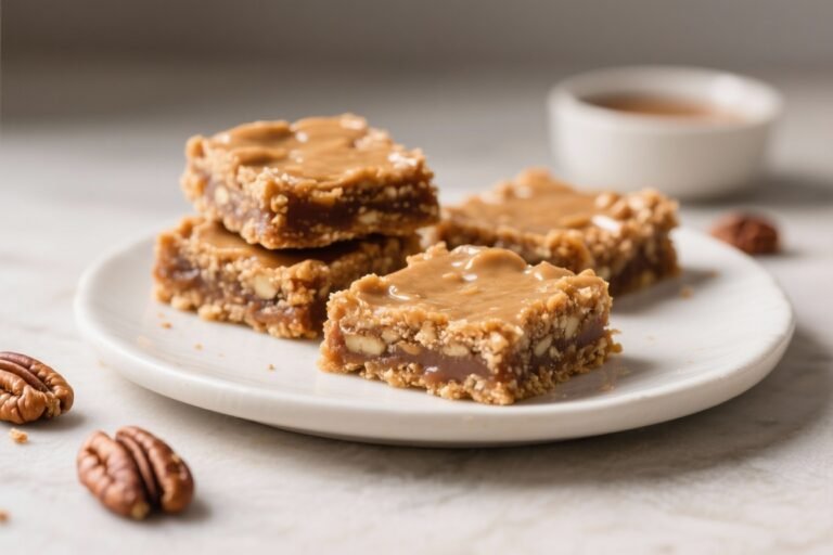 Keto Pecan Pie Bars – A Cozy, Low-Carb Treat