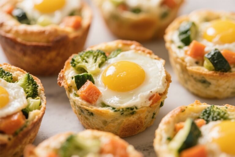 Veggie-Packed Egg Muffins – Easy, Make-Ahead Breakfast