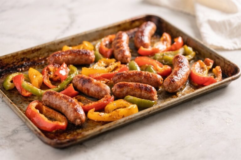 Sheet Pan Sausage and Peppers – Easy, Flavorful, Weeknight-Friendly