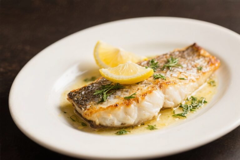 Baked Cod With Lemon & Herbs – Simple, Bright, and Weeknight-Friendly
