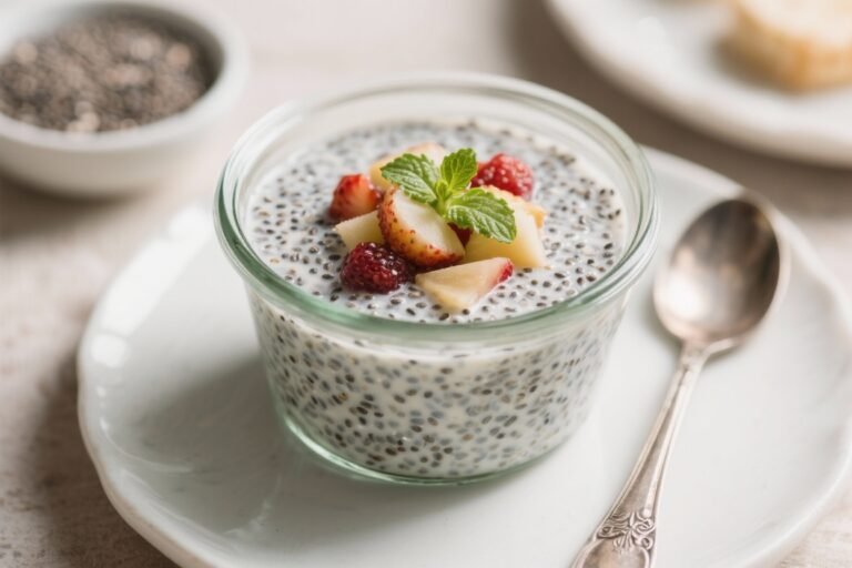 Keto Chia Seed Pudding – A Simple, Creamy Make-Ahead Breakfast