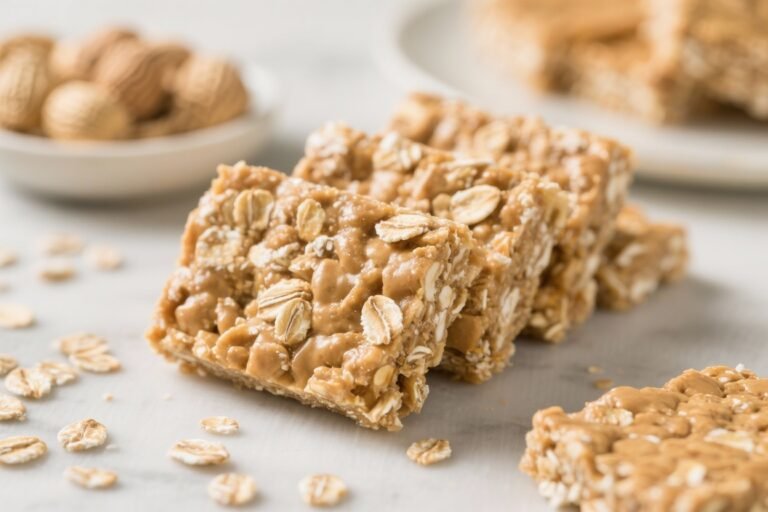 Healthy No-Bake Peanut Butter Oatmeal Bars – Simple, Satisfying, and Naturally Sweet