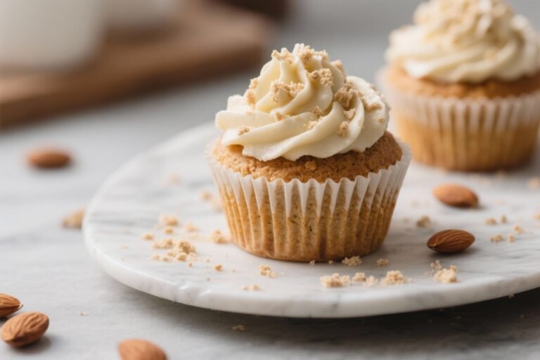 Keto Almond Flour Cupcakes – Light, Moist, and Low-Carb