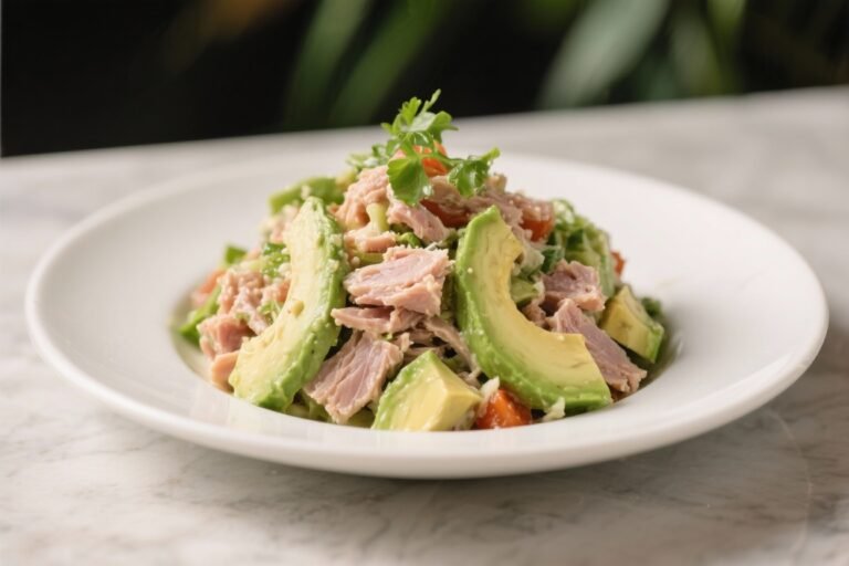 Avocado Tuna Salad – Creamy, Fresh, and Ready in Minutes