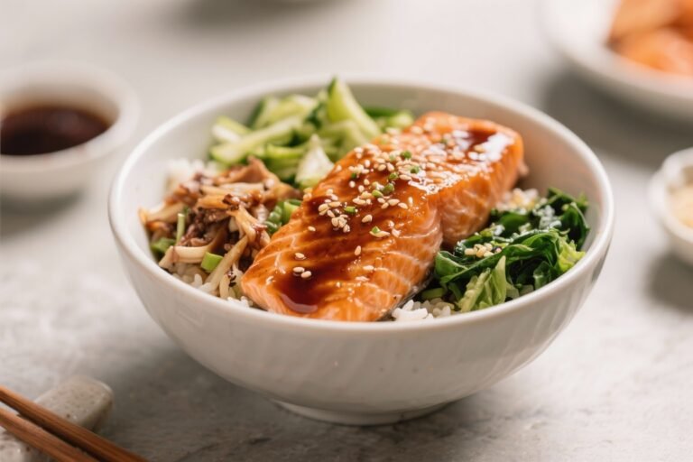 Teriyaki Salmon Bowls – Simple, Flavor-Packed Weeknight Dinner