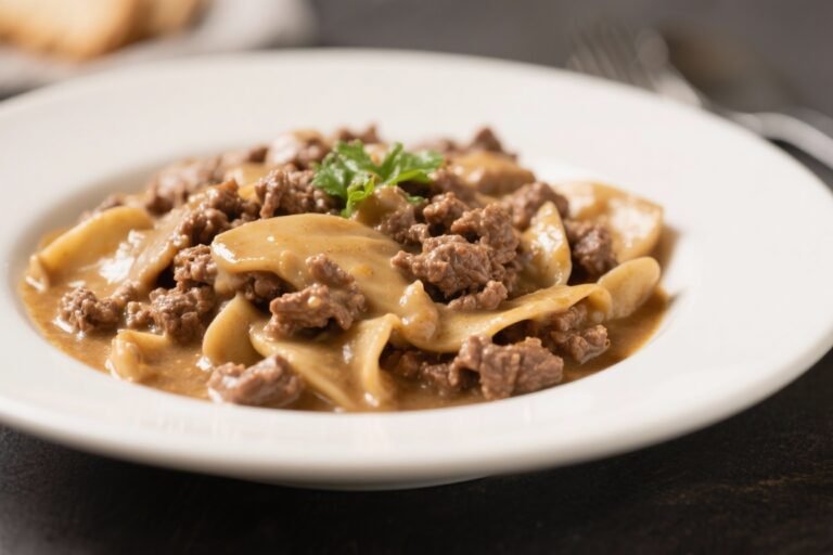 Ground Beef Stroganoff – A Cozy, Weeknight Classic