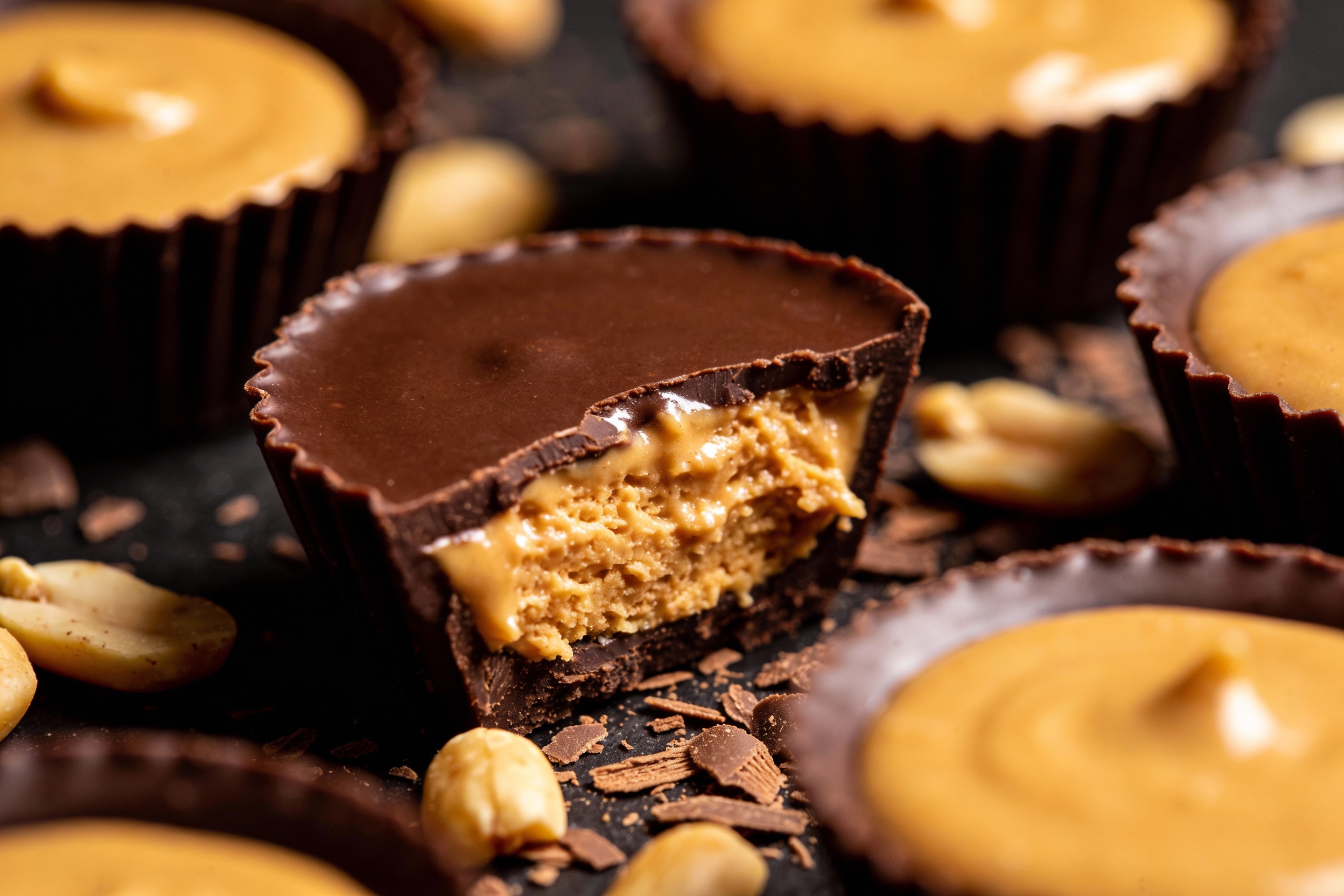 Keto Peanut Butter Chocolate Cups