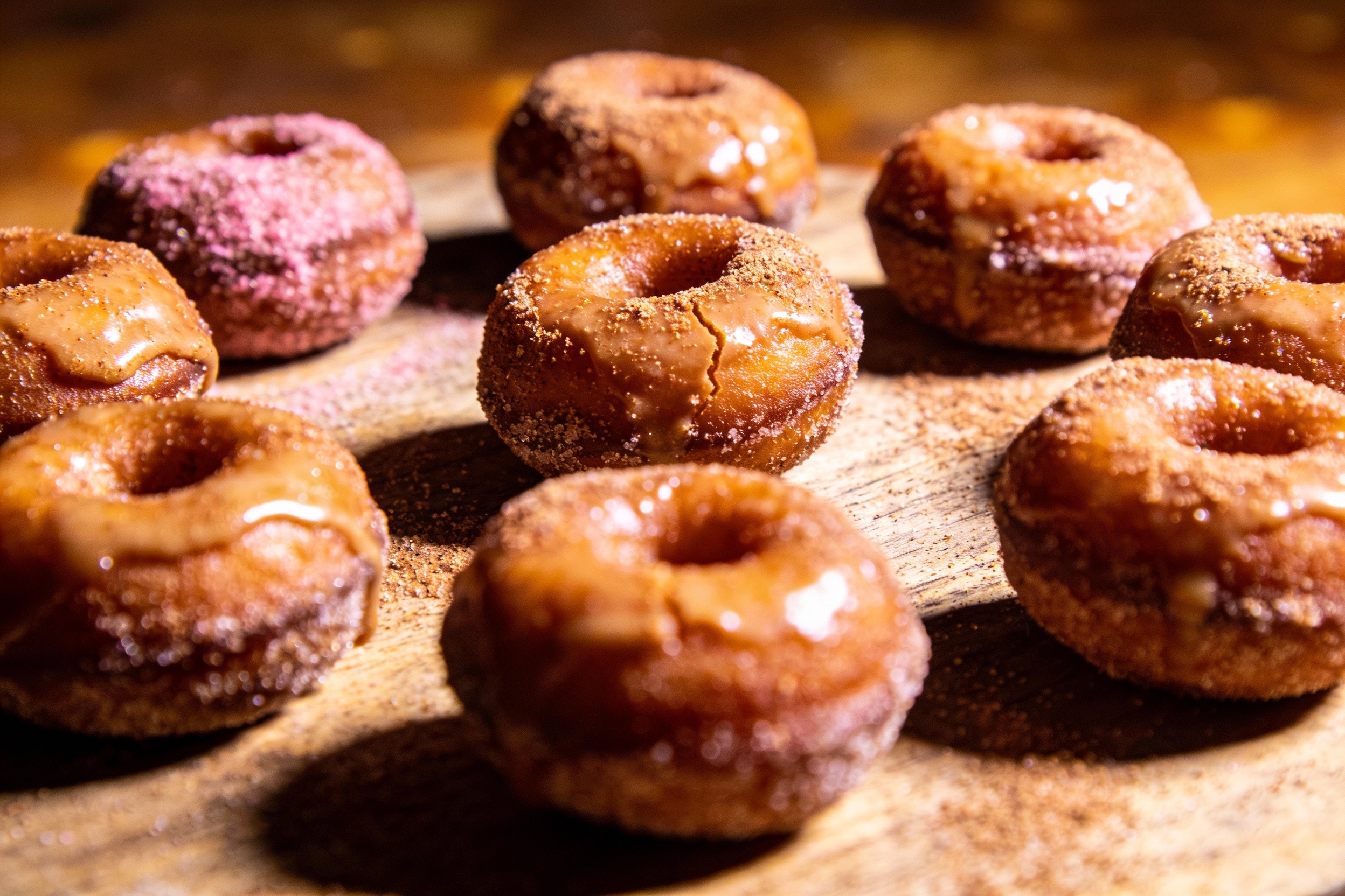 Keto Cinnamon Sugar Donut Holes