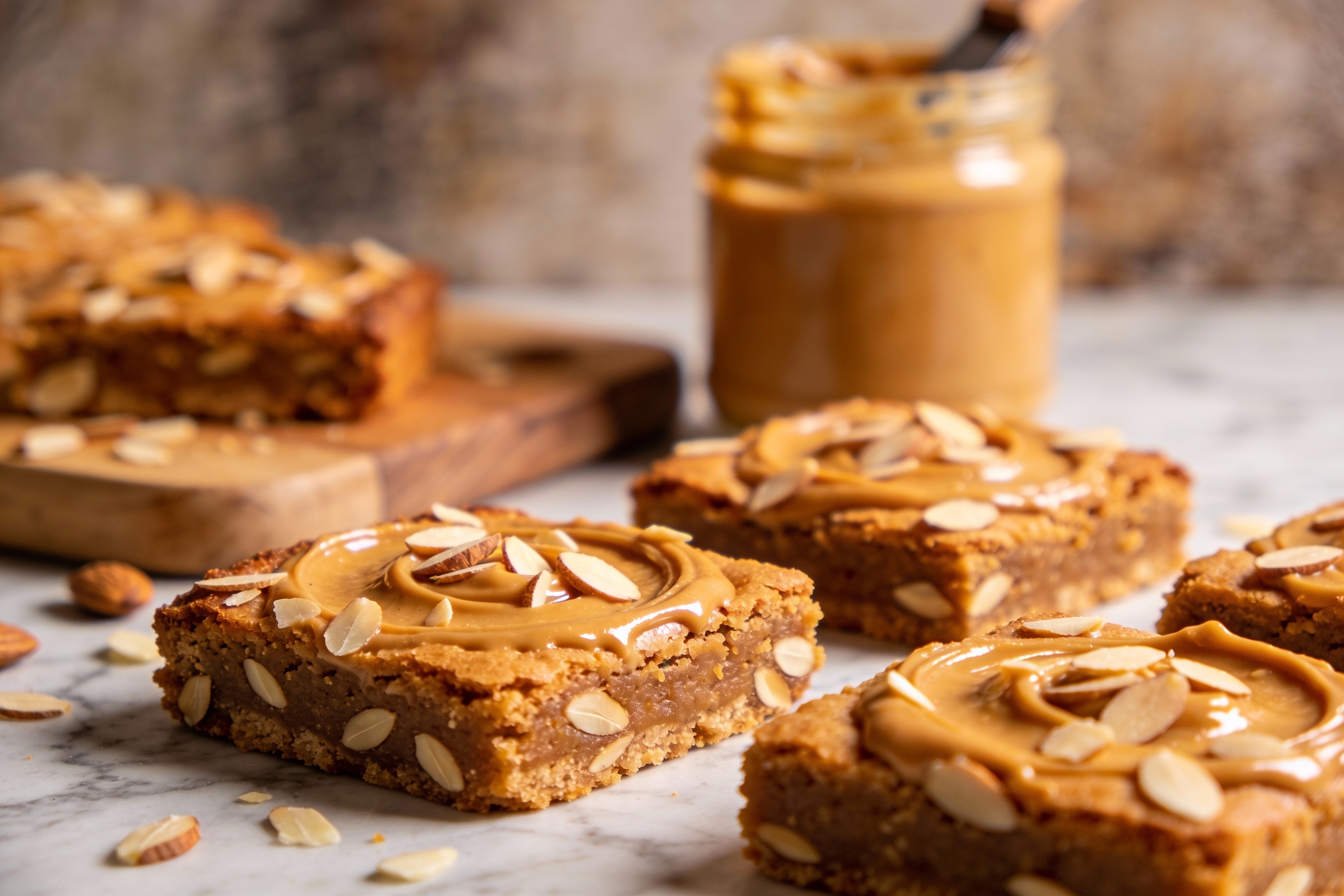 Keto Almond Butter Blondies