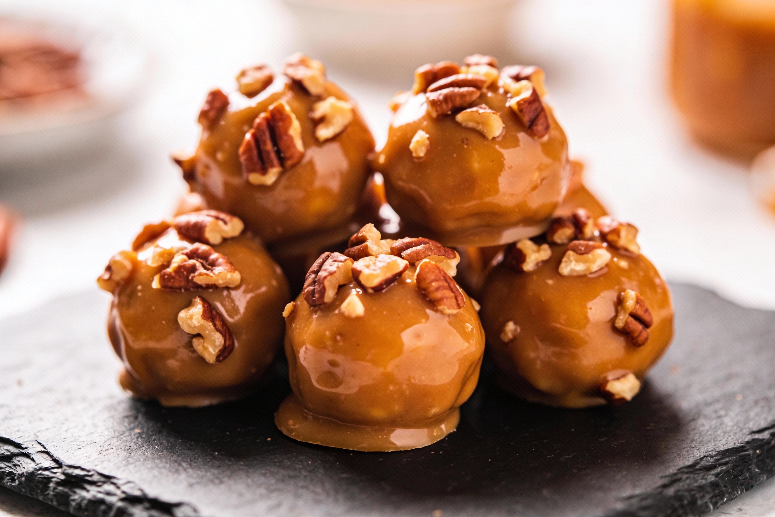 Keto Maple Pecan Fat Bombs