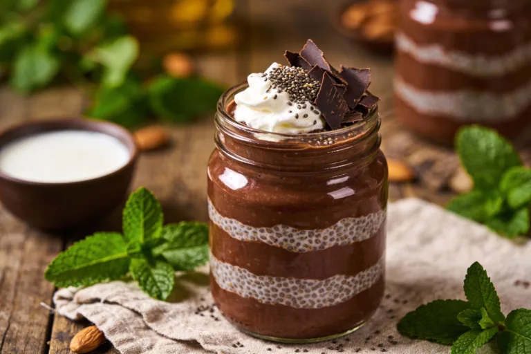 Keto Chocolate Chia Pudding
