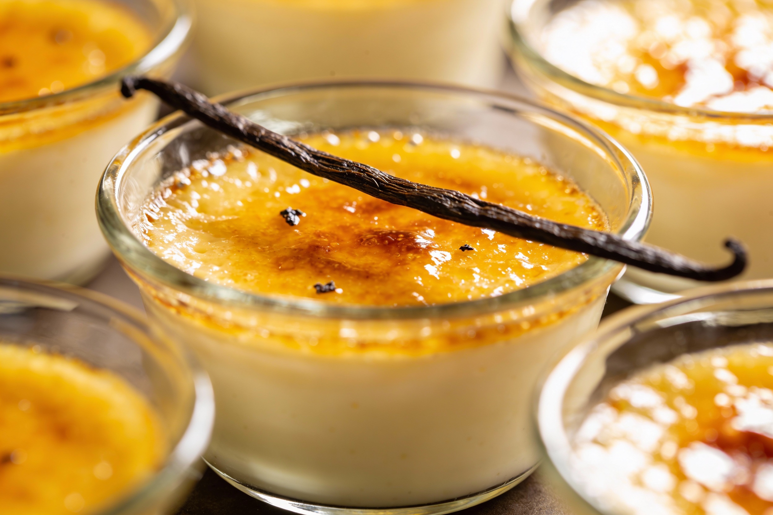 Keto Vanilla Custard Cups