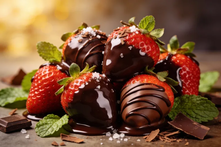 Keto Chocolate Covered Strawberries