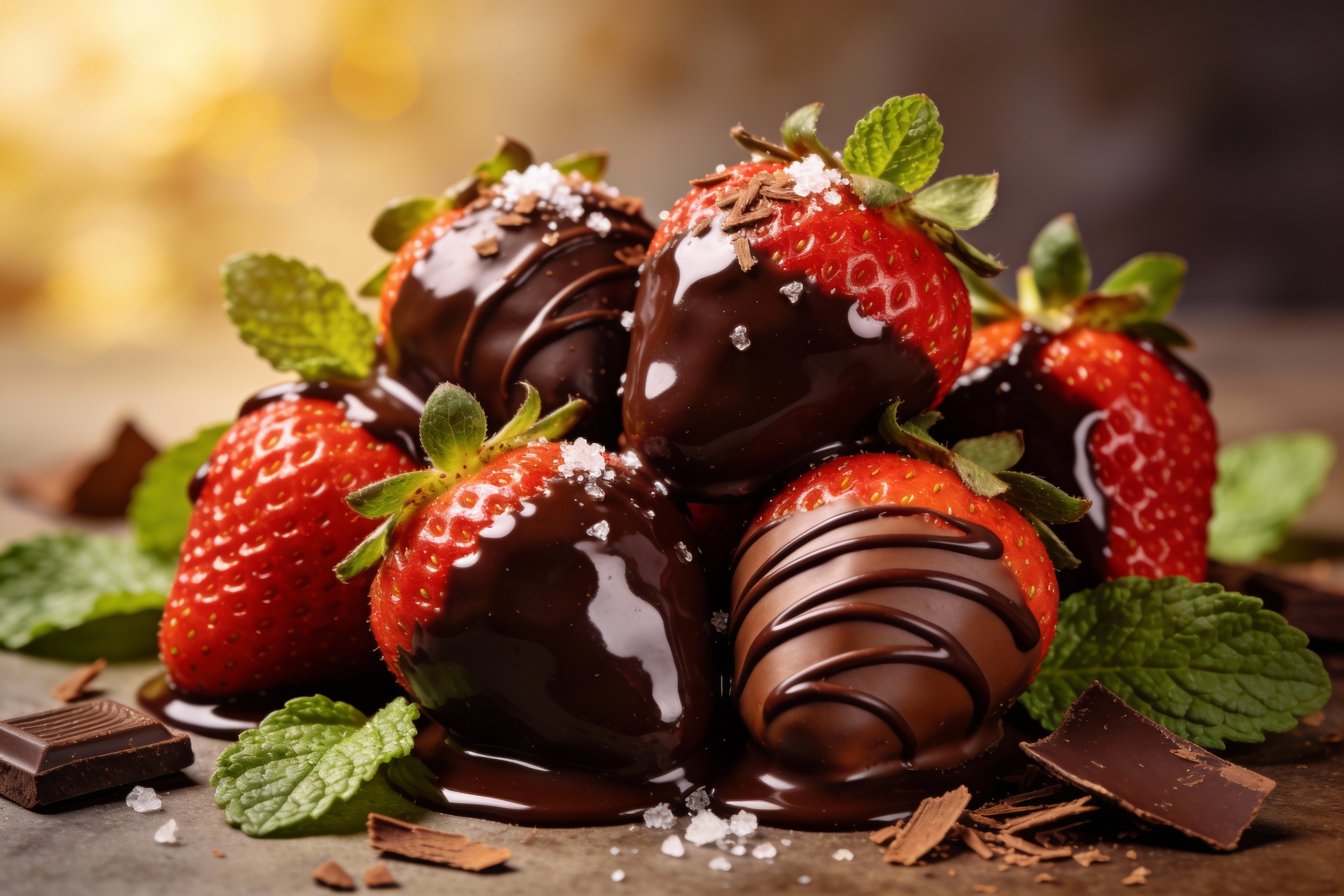 Keto Chocolate Covered Strawberries