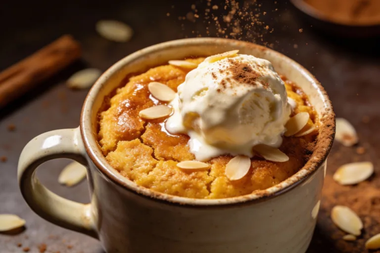 Keto Almond Flour Mug Cake