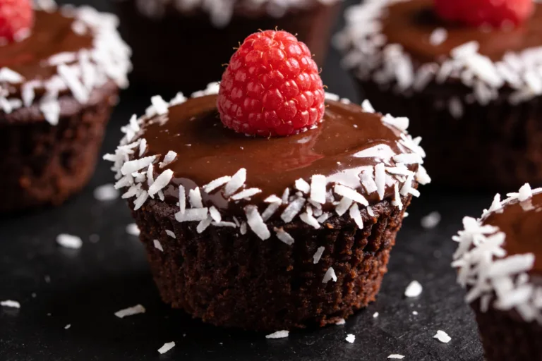 Keto Chocolate Coconut Cupcakes