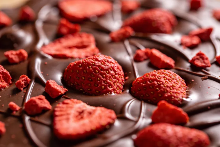 Keto Strawberry Chocolate Bark