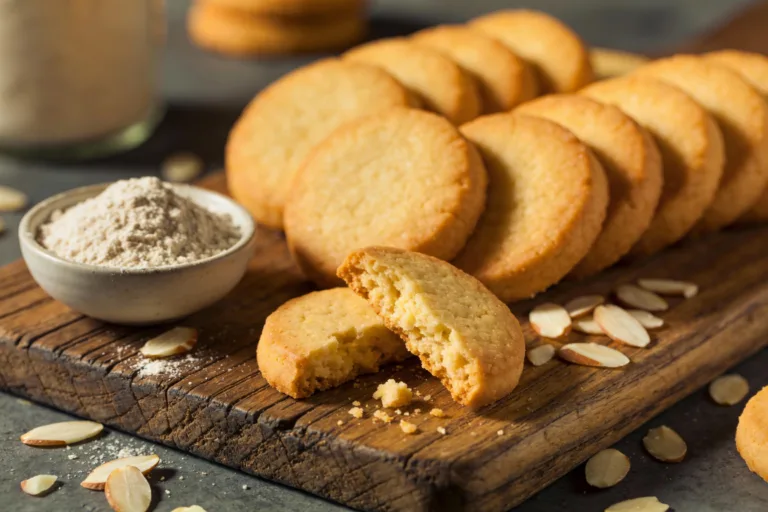 Keto Almond Flour Shortbread Cookies