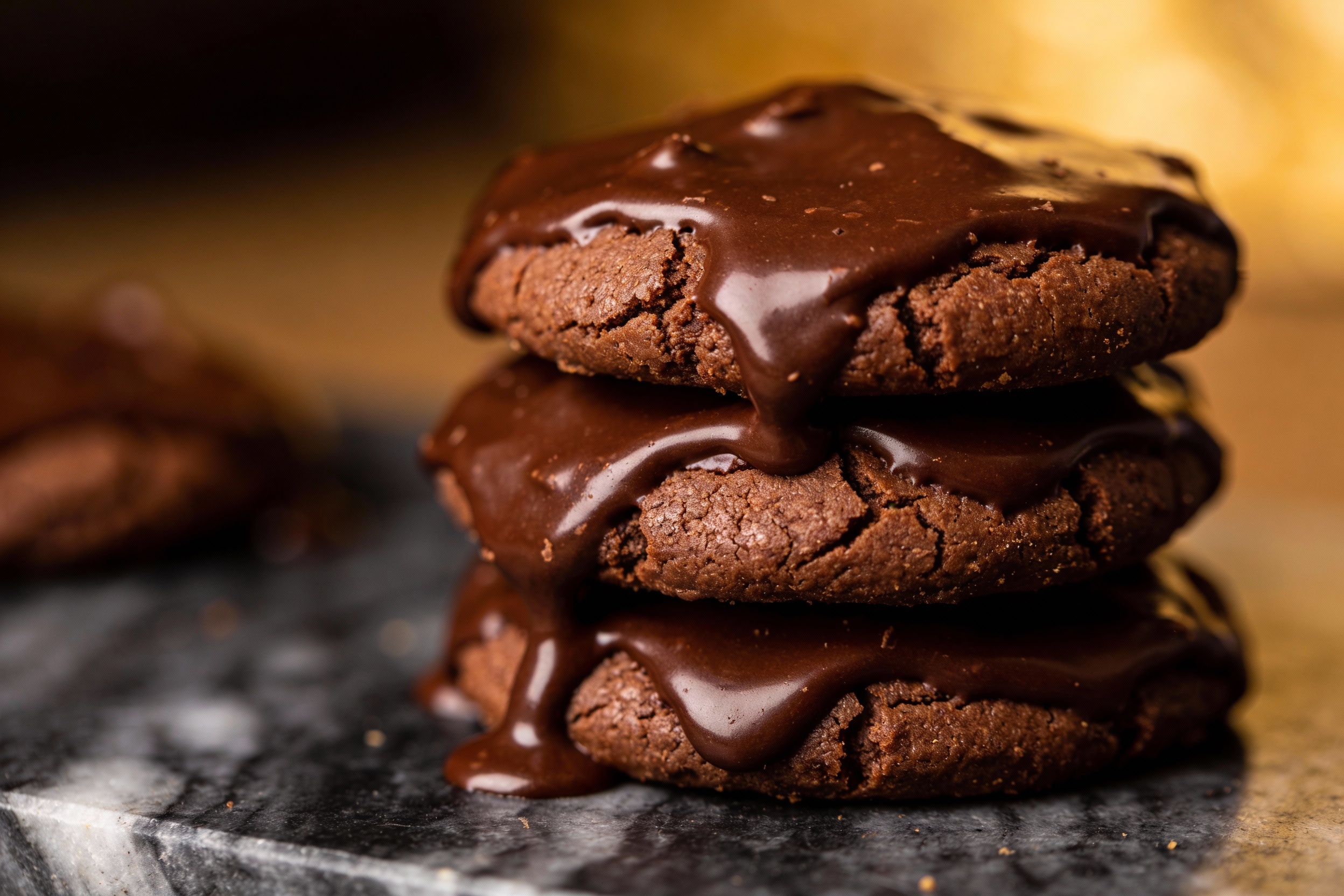 Keto Chocolate Fudge Cookies