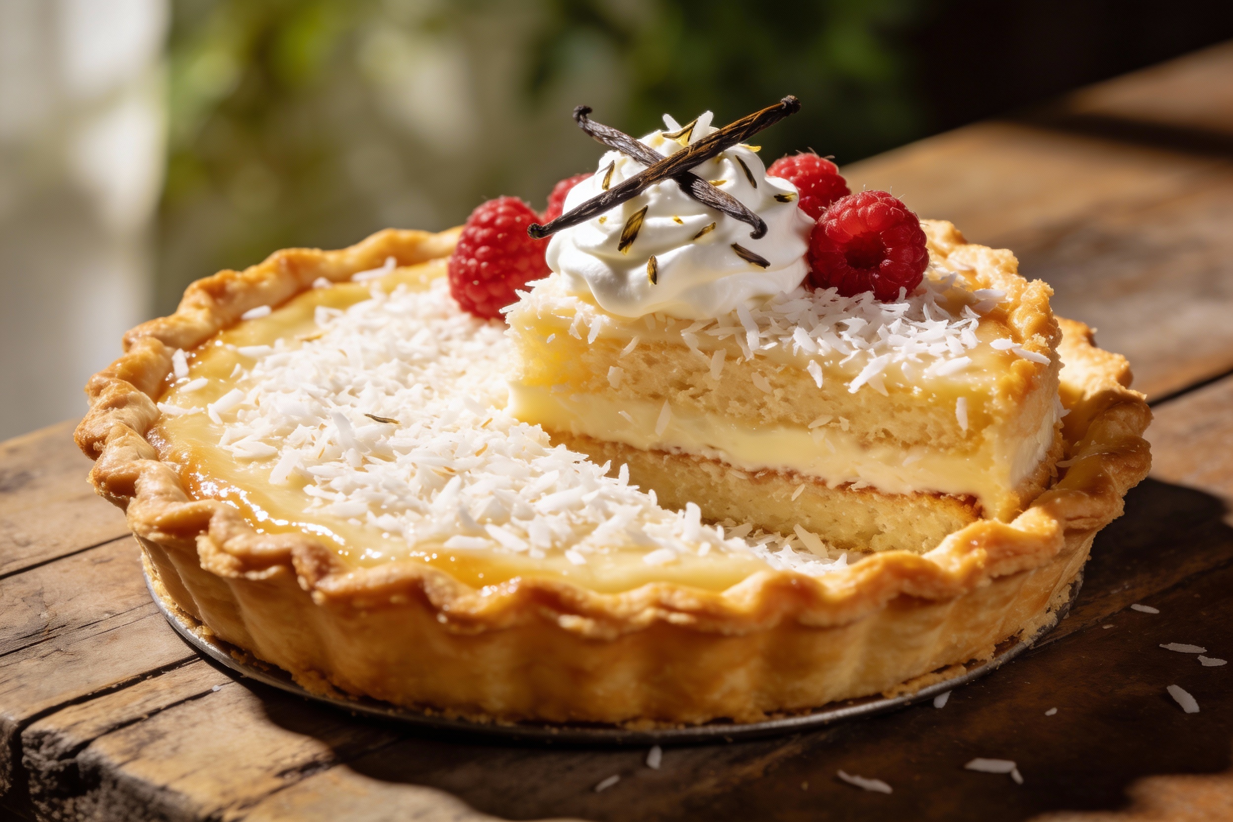 Keto Vanilla Coconut Cake