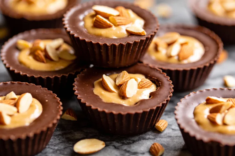 Keto Chocolate Almond Butter Cups