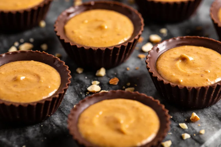 Keto Almond Butter Chocolate Cups