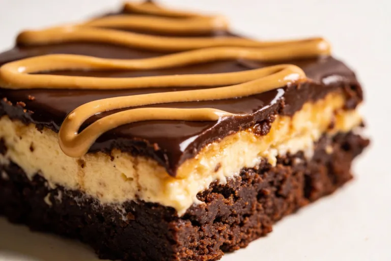 Keto Peanut Butter Cheesecake Brownies