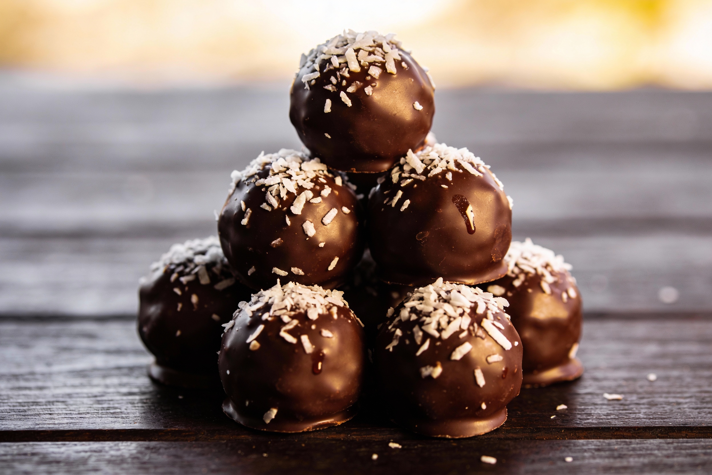 Keto Coconut Chocolate Fat Bombs