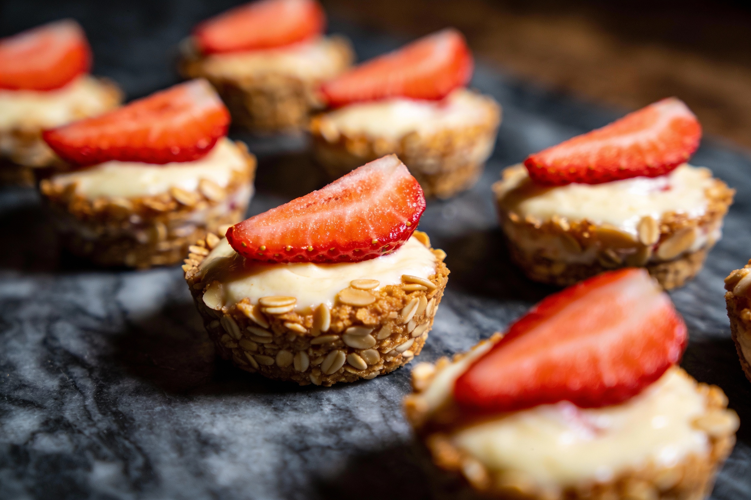 Keto Strawberry Cheesecake Bites