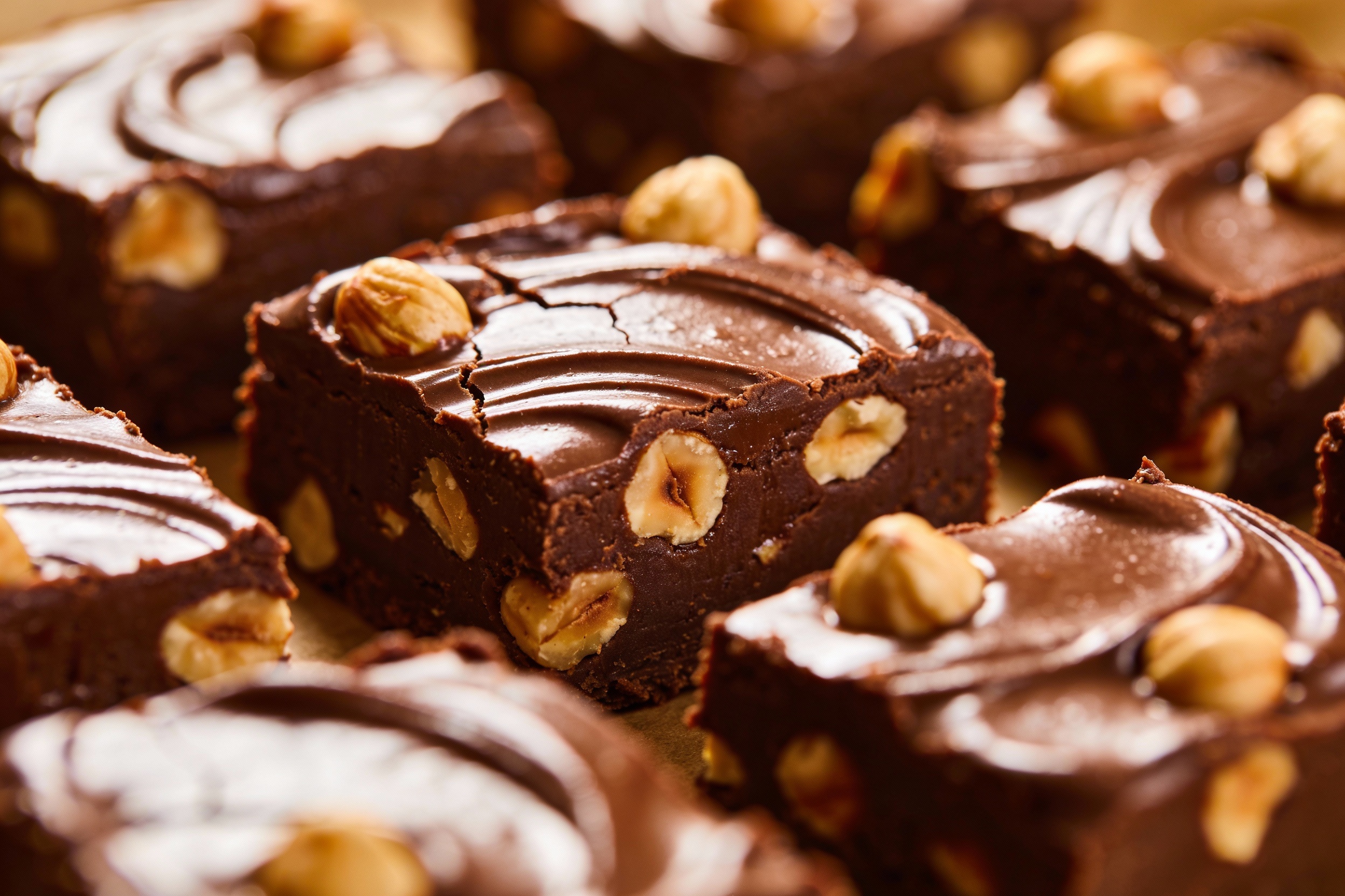 Keto Chocolate Hazelnut Fudge