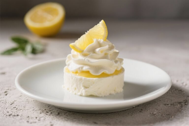 Keto Lemon Mousse – Bright, Creamy, and Low-Carb