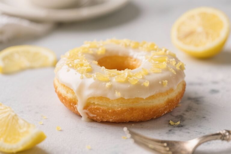 Keto Lemon Donuts – Bright, Zesty, and Low-Carb