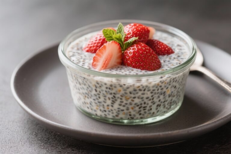 Keto Strawberry Chia Pudding – A Simple, Creamy Low-Carb Treat