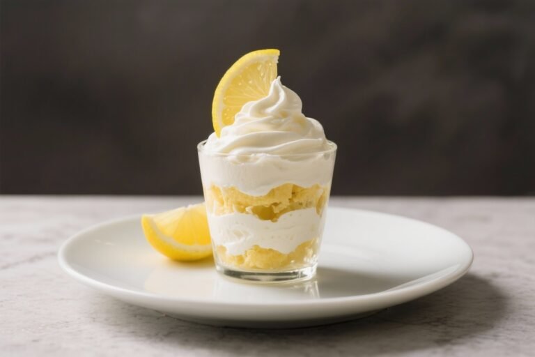 Keto Lemon Cream Parfait – Bright, Creamy, and Low-Carb