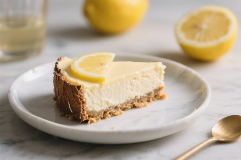 Keto Lemon Coconut Cheesecake – Bright, Creamy, and Low-Carb