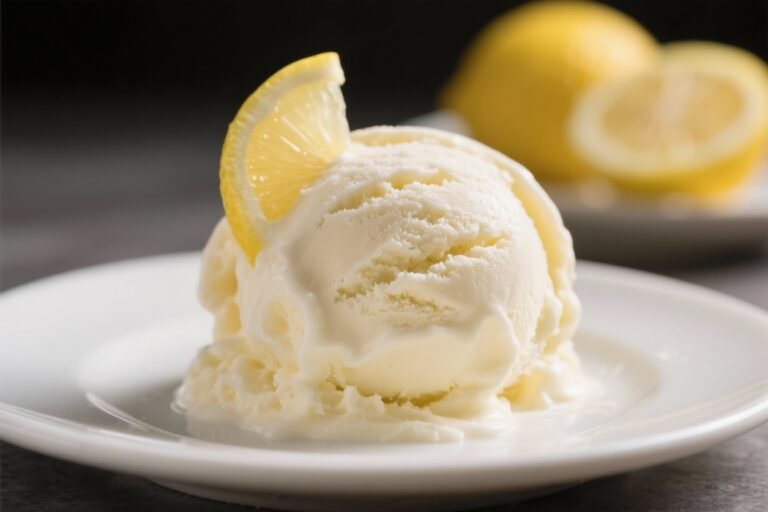 Keto Lemon Ice Cream – Bright, Creamy, And Low-Carb