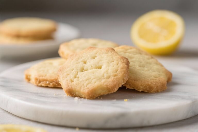 Keto Lemon Shortbread Cookies – Bright, Buttery, And Low-Carb