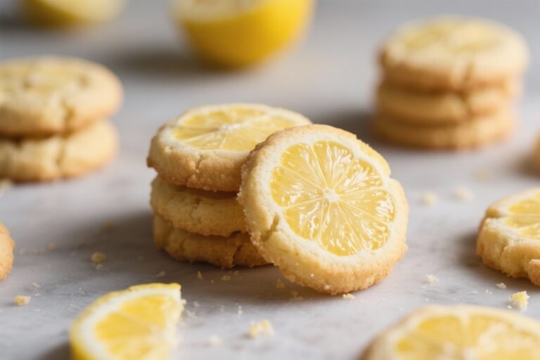Keto Lemon Cookies – Bright, Buttery, and Low-Carb