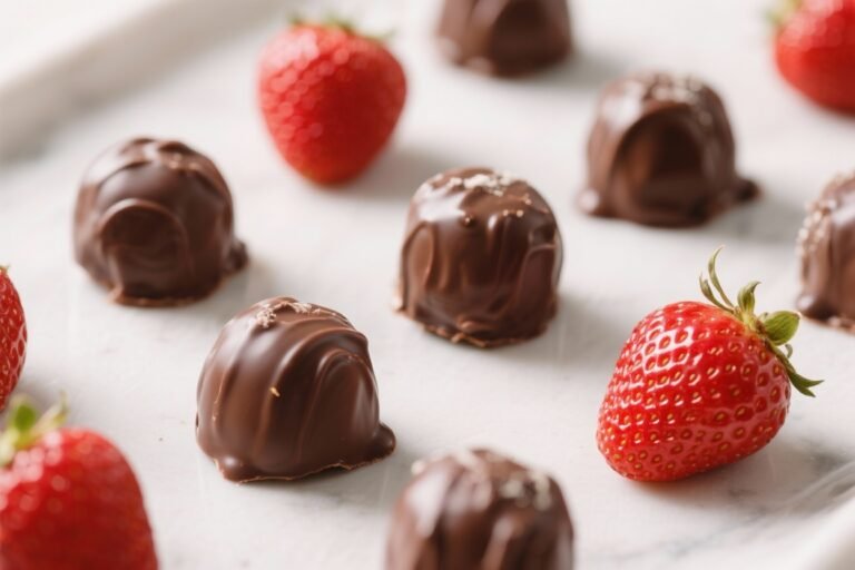 Keto Strawberry Chocolate Fat Bombs – A Sweet, Satisfying Low-Carb Treat