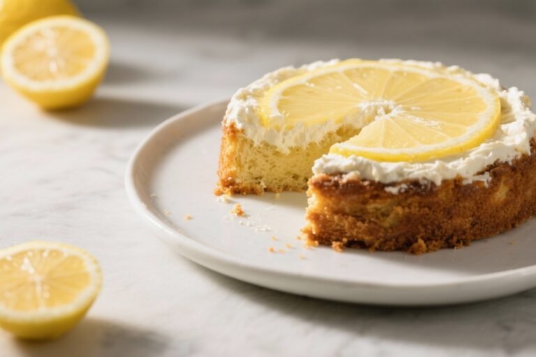 Keto Lemon Ricotta Cake – Light, Bright, and Low-Carb