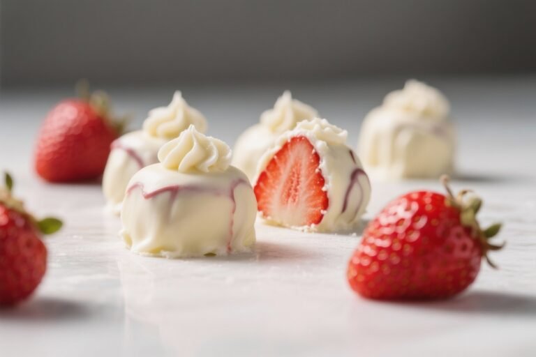 Keto Strawberry Buttercream Fat Bombs – A Creamy, Berry-Sweet Treat