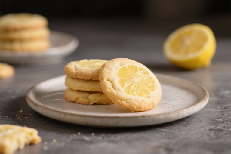 Keto Lemon Butter Cookies – Bright, Buttery, and Low-Carb