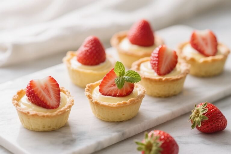 Keto Strawberry Custard Cups – Creamy, Low-Carb Treat
