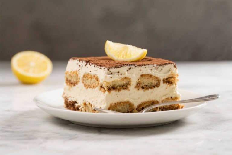 Keto Lemon Tiramisu – Bright, Creamy, And Low-Carb