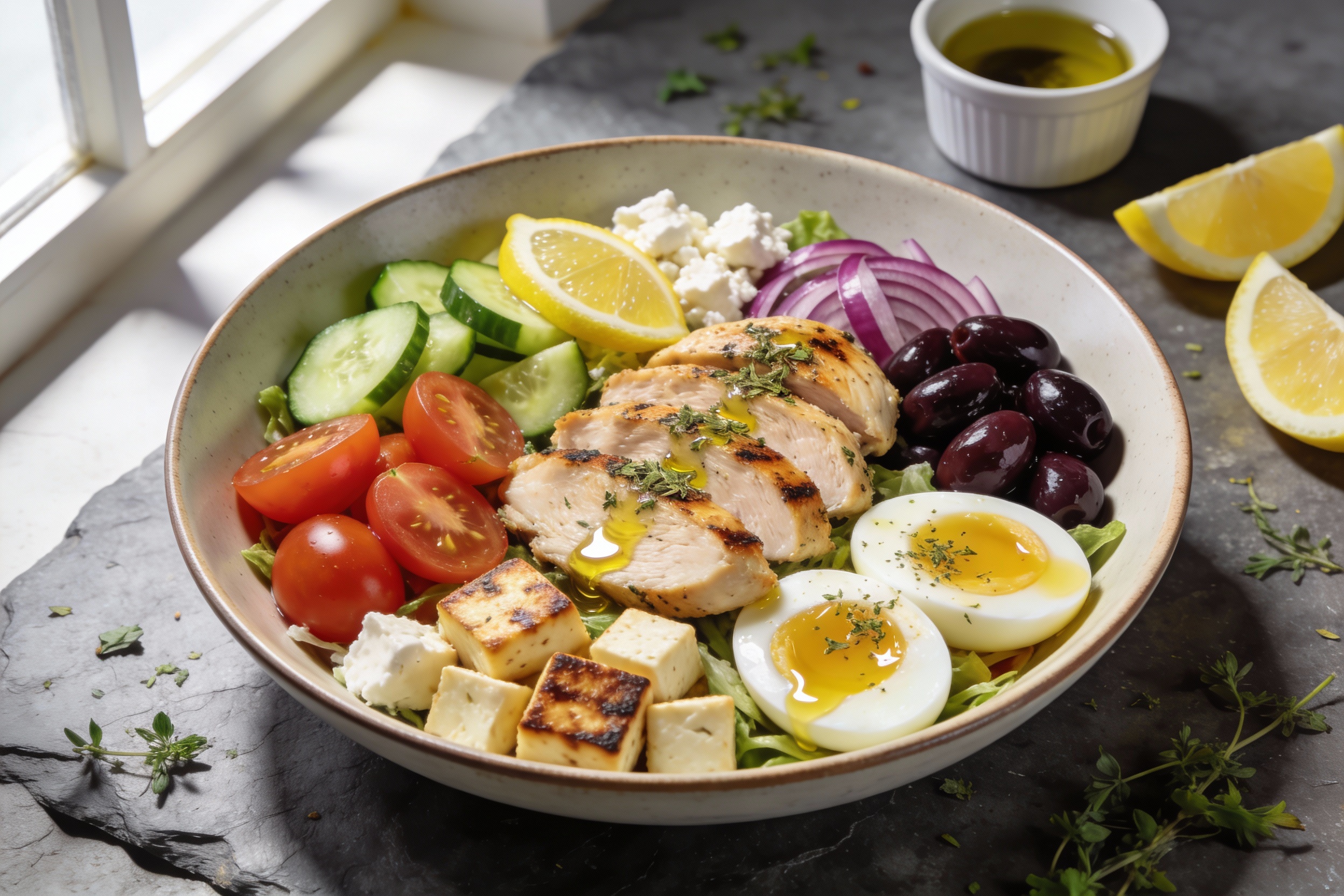 High-Protein Keto Greek Salad That Actually Satisfies
