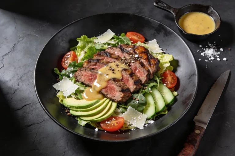 Garlic Butter Steak Keto Salad That Eats Like Dinner
