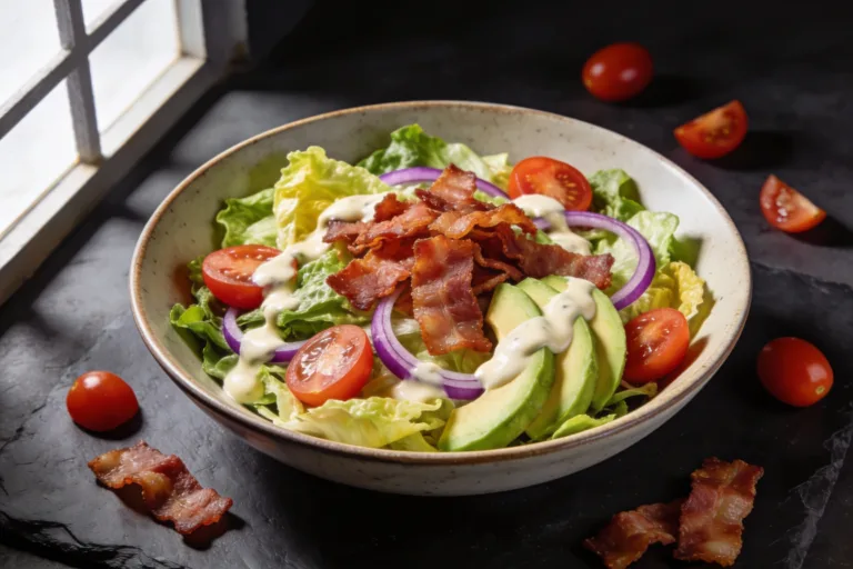 Low-Carb Blt Keto Salad That Crushes Cravings