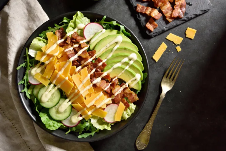 Cheesy Bacon Keto Salad You’Ll Actually Crave